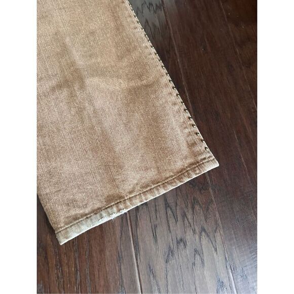 Lauren Ralph Lauren Tan Gold Studded Jeans - Picture 7 of 7